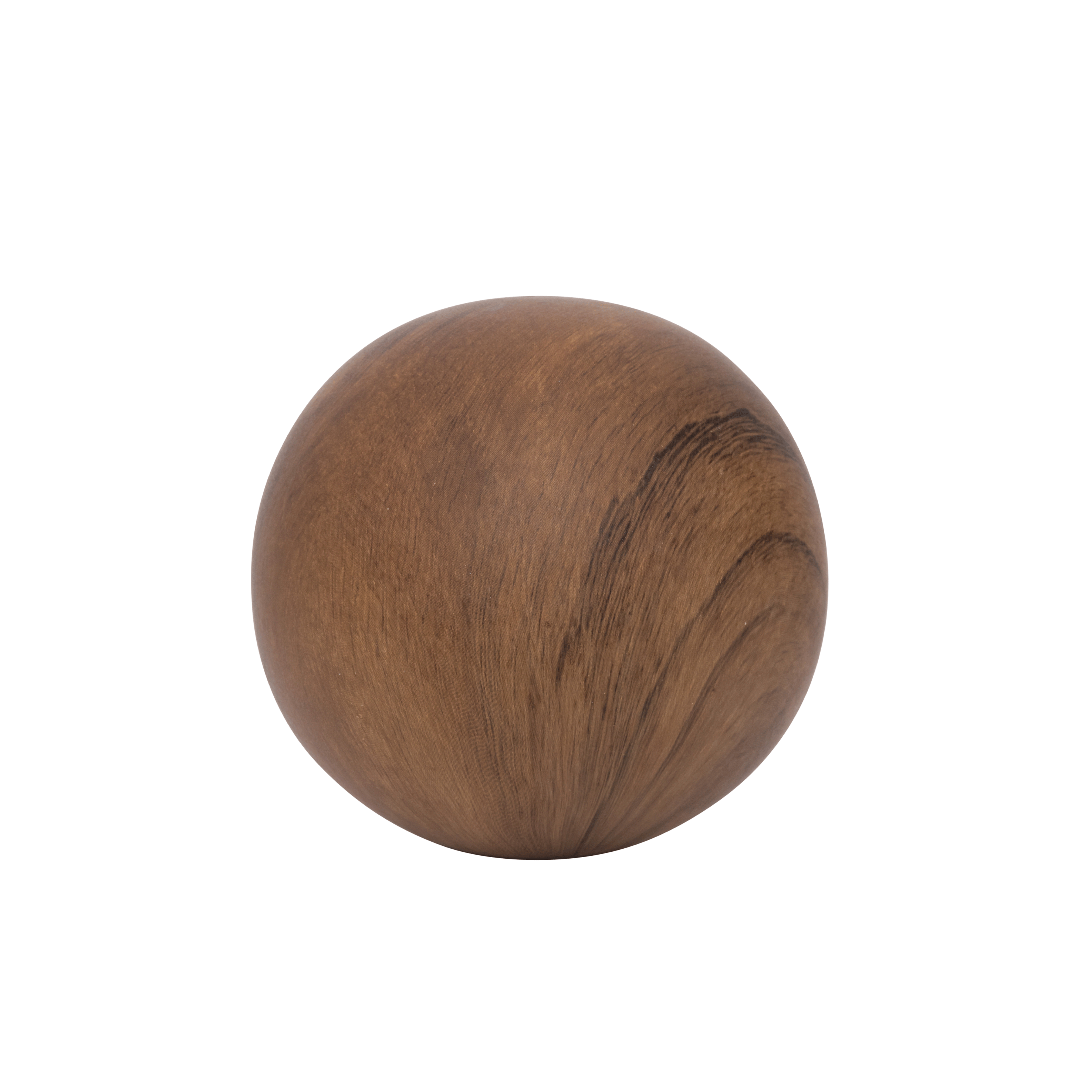 Walnut deco ball - 12cm